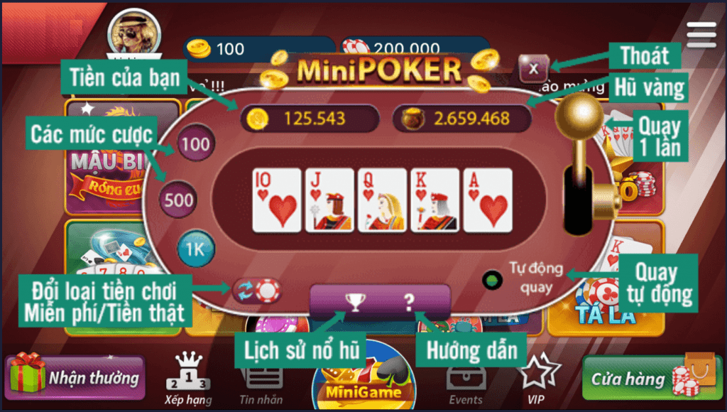 Mini Poker là gì? Làm sao để tham gia vào game?