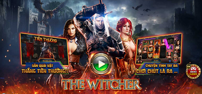 Tải game The Witcher - Game Slot đổi thưởng uy tín 2020